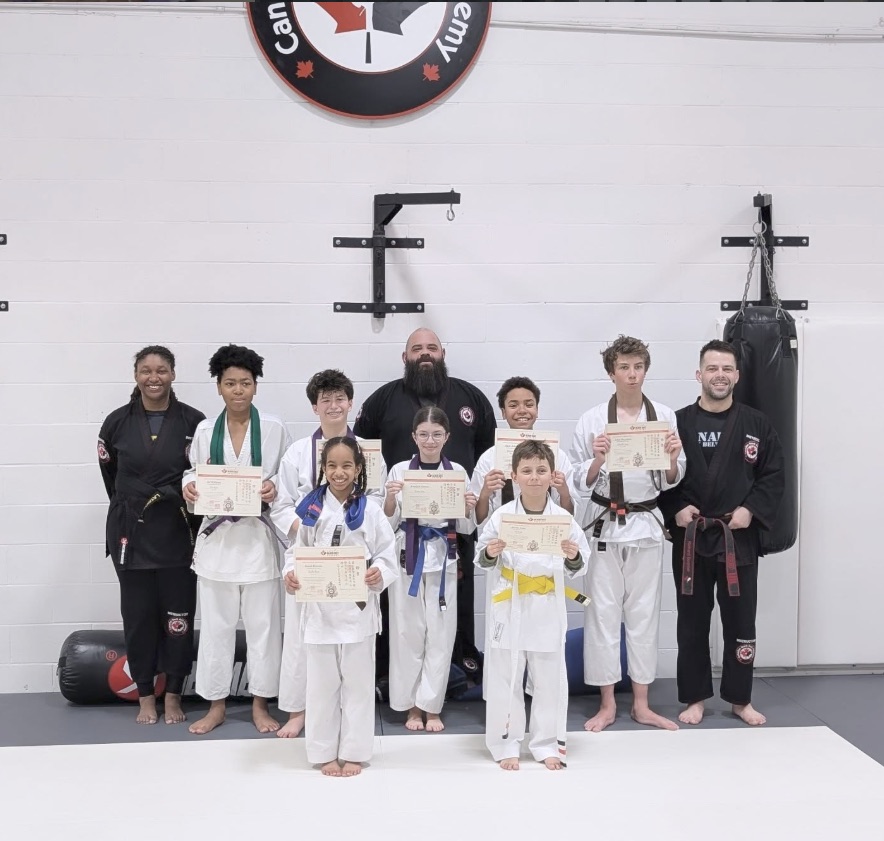 Training at Canadian Black Belt Academy Tottenham